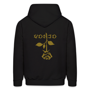 VonJo Rose Gold Letter Sweatshirt - black