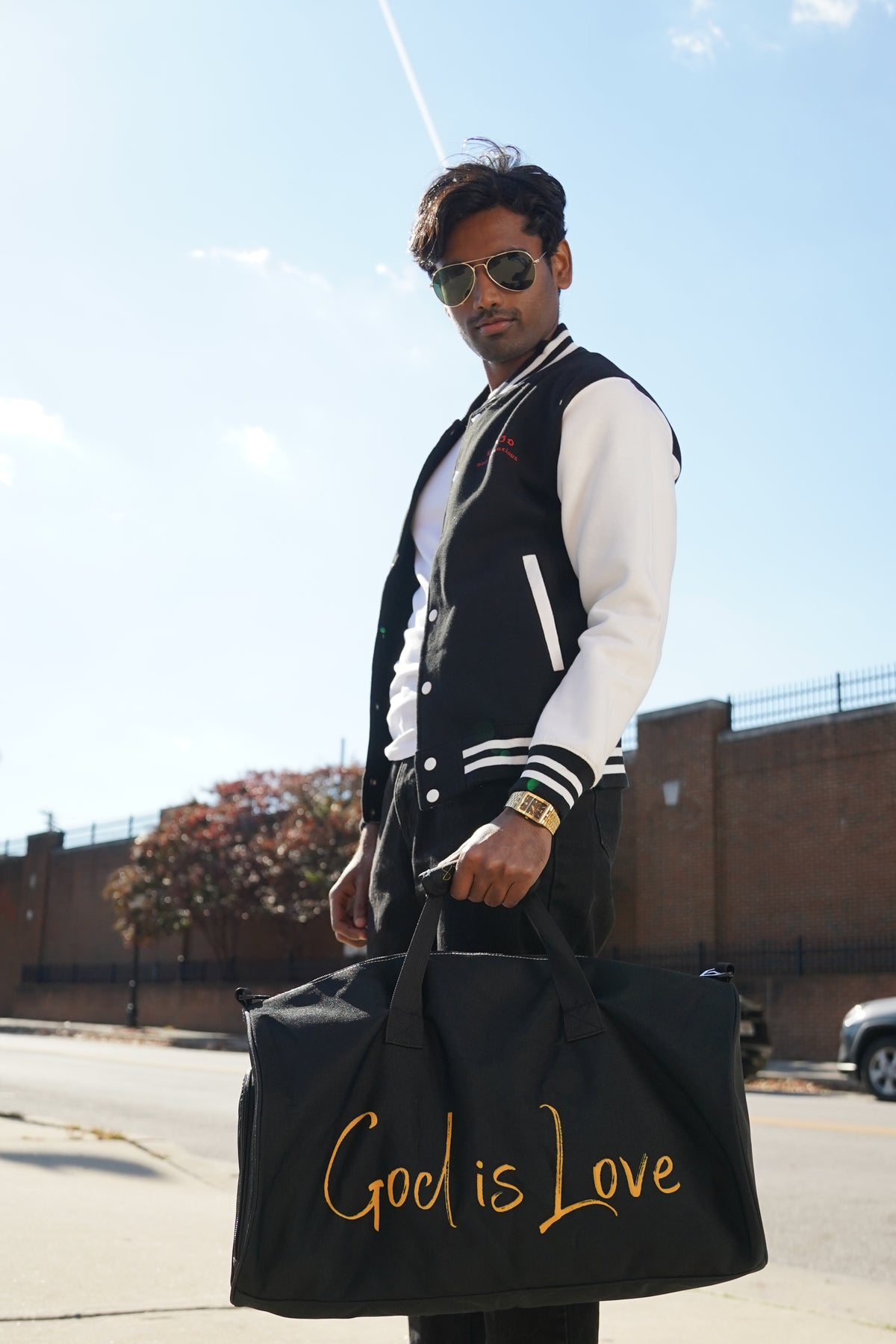 God is Love Duffle Bag
