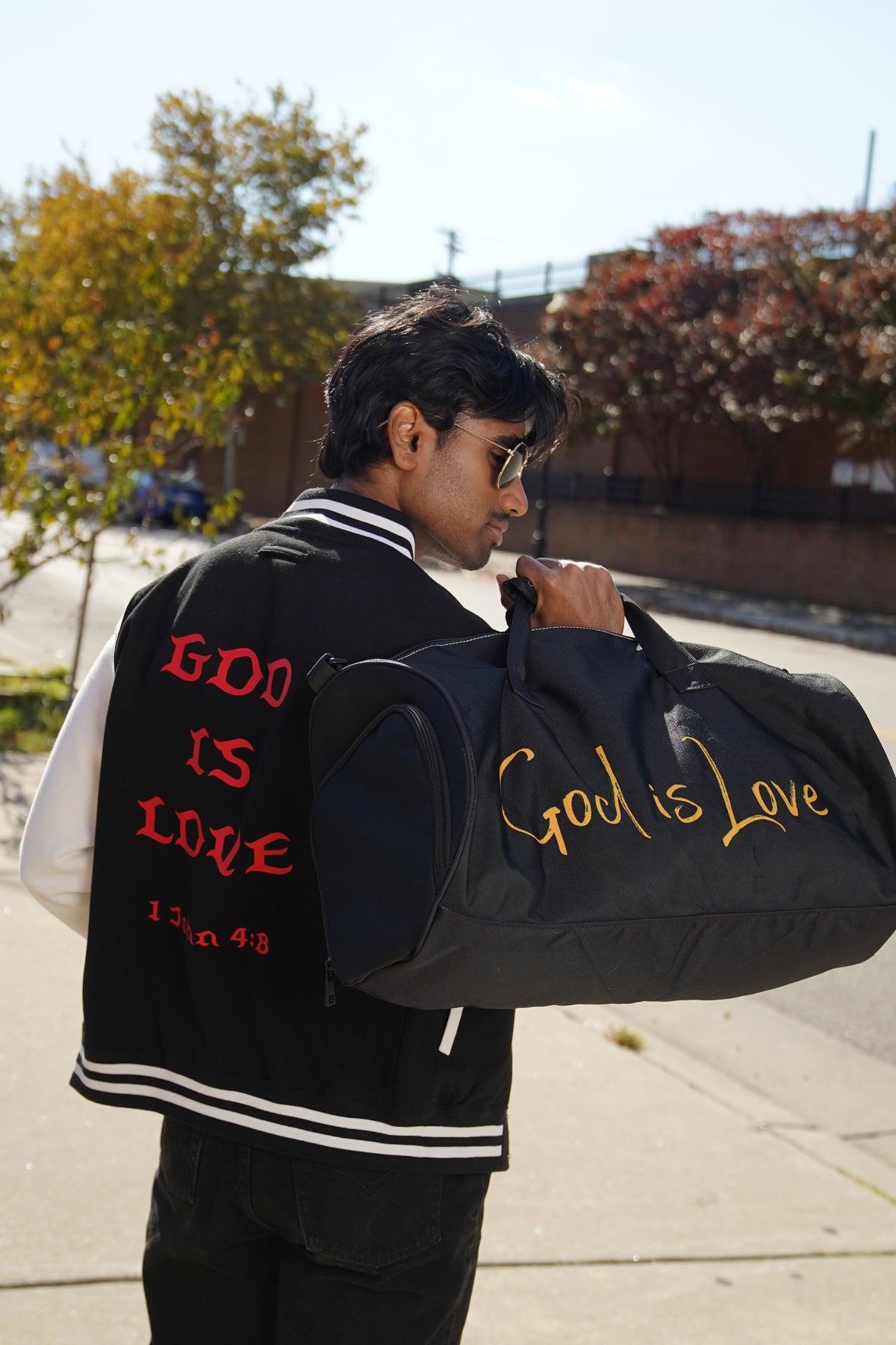 God is Love Duffle Bag