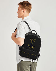 God is Love Classic Faux Leather Backpack