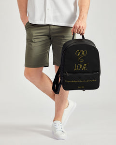 God is Love Classic Faux Leather Backpack