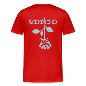 VonJo Floral Tee - red