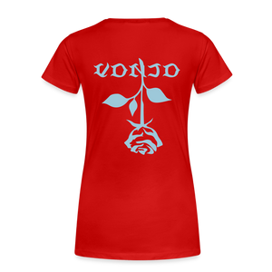 Women’s VonJo Floral Tee - red