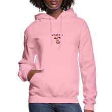 Load image into Gallery viewer, Women&#39;s Pink VonJo Floral Hoodie - classic pink
