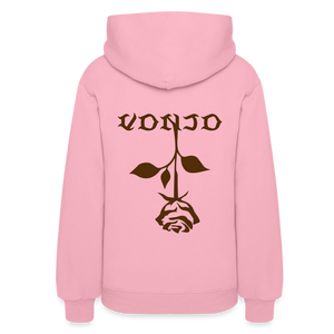 Women's Pink VonJo Floral Hoodie - classic pink