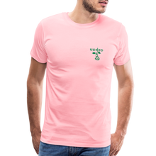 Load image into Gallery viewer, Men&#39;s VonJo Floral (Green Letter) Tee - pink
