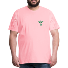 Load image into Gallery viewer, Men&#39;s VonJo Floral (Green Letter) Tee - pink
