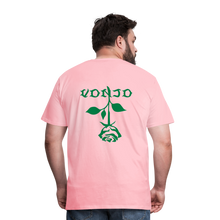 Load image into Gallery viewer, Men&#39;s VonJo Floral (Green Letter) Tee - pink
